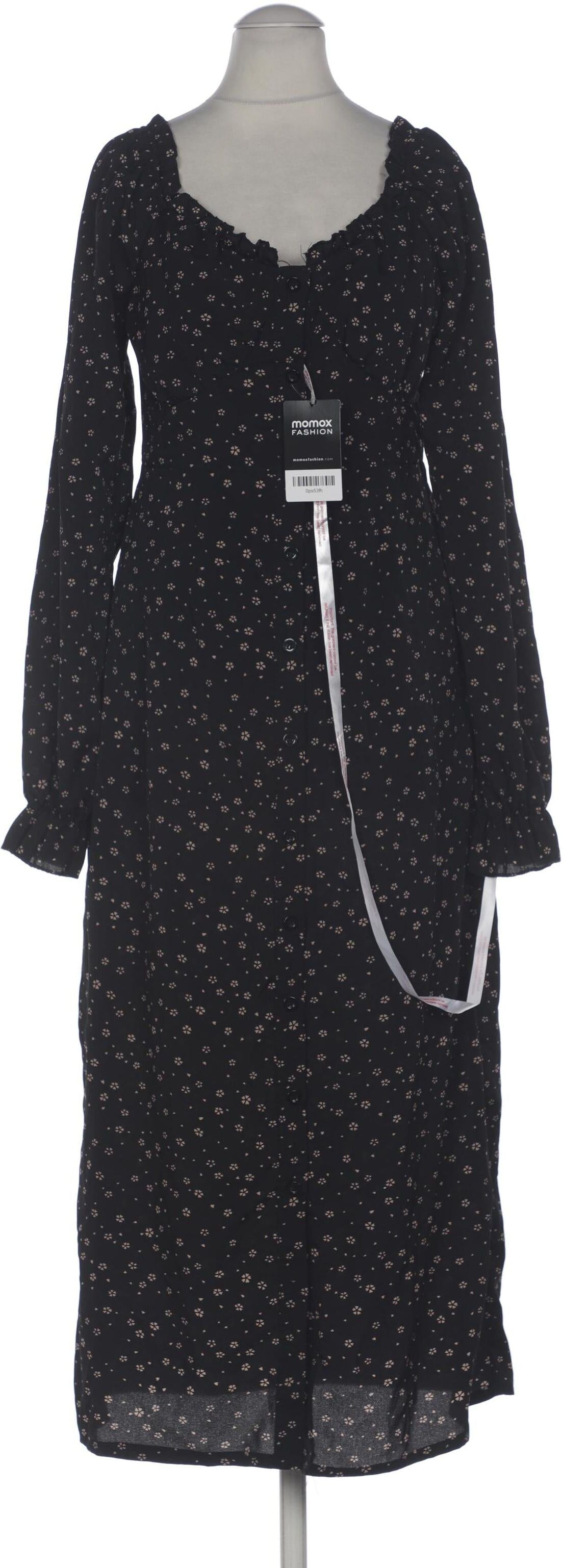 Missguided Damen Kleid, Schwarz, Gr. EU 34, Synthetik - Second Hand