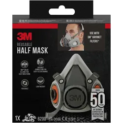 3M, Atemschutzmaske, Atemschutz Halbmaske (1x)