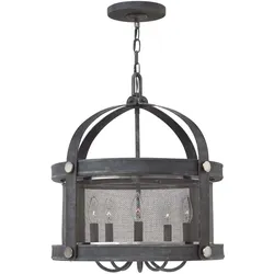 Kronleuchter Deckenlampe Pendelleuchte Esszimmerleuchte Zink H 55,2 cm 5 Flammig