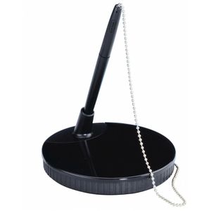 Maul Kugelschreiberständer exklusiv, 4412090, mit Kette, schwarz