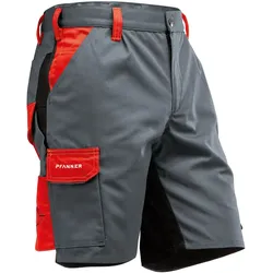Shorts "StretchZone" - 40 - grau/rot