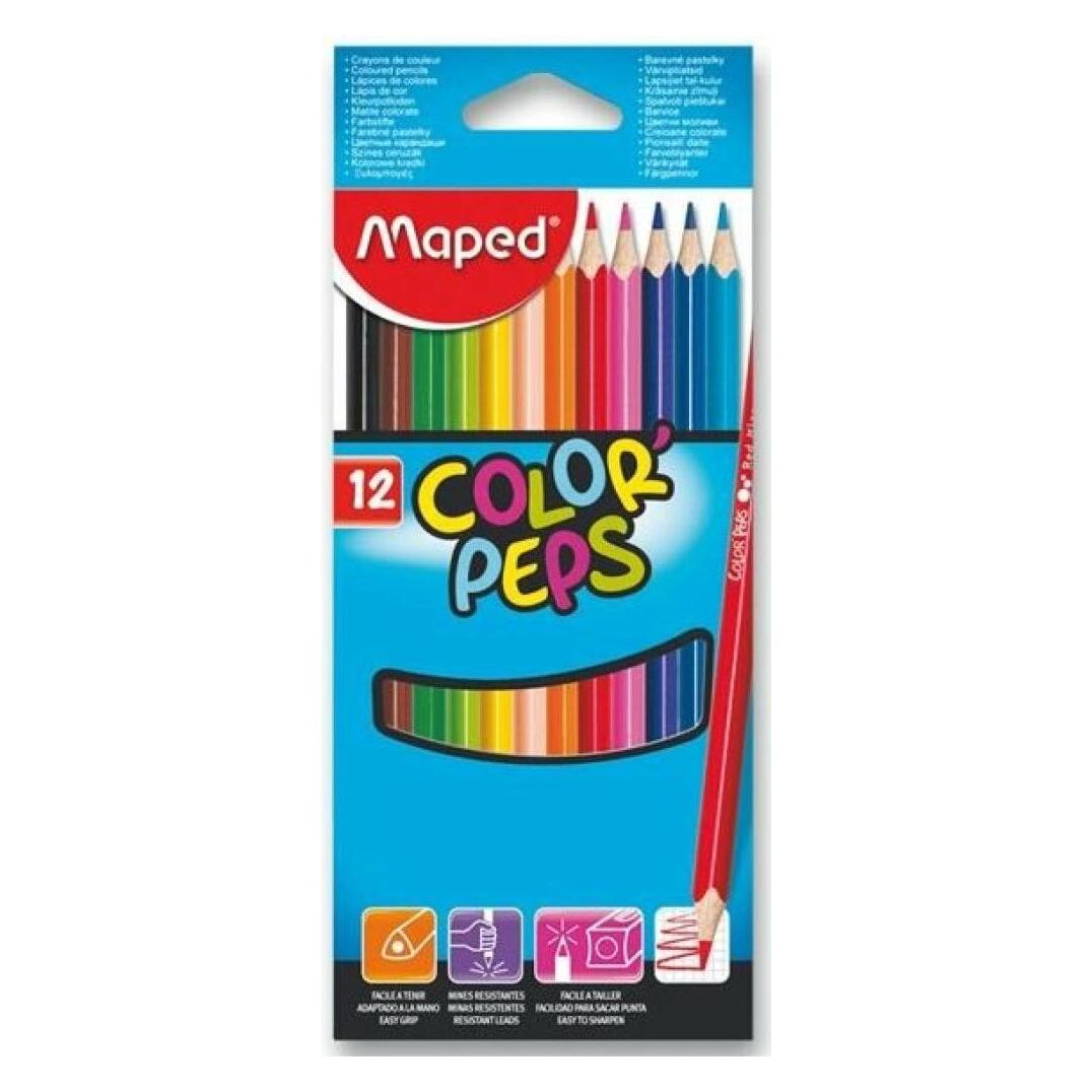 Maped Farbstifte Color Peps Triangular 12er (12x) (340423)