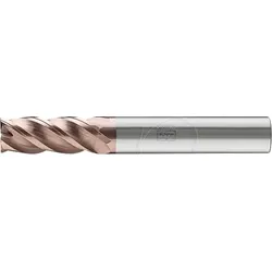 PFERD 23000918 - VHM-Fräser, 4 Schneiden, Ø 4 mm, TiAlSiN Schaft HB RF