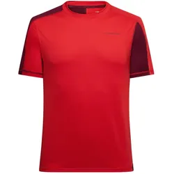 La Sportiva, Herren, Sportshirt, Just Right T-Shirt M - Leichtes Kletter-T-Shirt für Herren (XXL), Braun, Rot