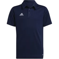 Adidas, Unisex, Sportshirt, Entrada 22 Polo Kinder (164), Schwarz, Blau