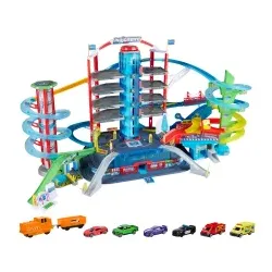 Super City Garage + 6 Vehicles