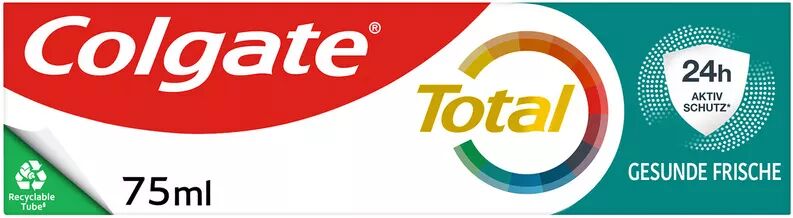 Colgate - Total Gesunde Frische Zahnpasta, Total Plus Gesunde Frische, 75 ml