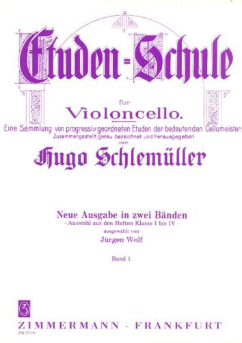 Hugo Schlemüller - Etüden-Schule für Violoncello 1: Auswahl aus Klasse I bis IV - Preis vom 09.10.2026 07:28:09 h