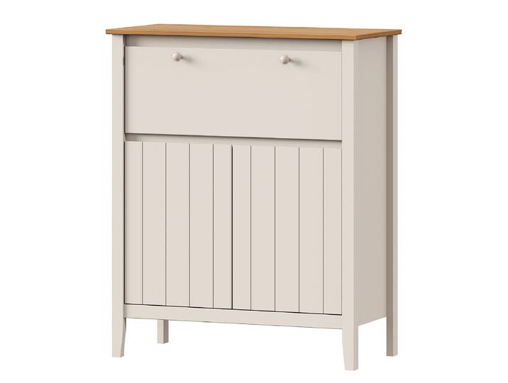 Secrétaire ANDRAY 108cm Beige/Beige