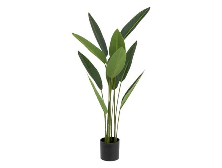 Atmosphera – Künstliche Strelitzie, 97 cm hoch, realistisches Aussehen, pflegeleicht – Retro-Stil, für Wohnzimmer, Eingangsbereich, Inneneinrichtung