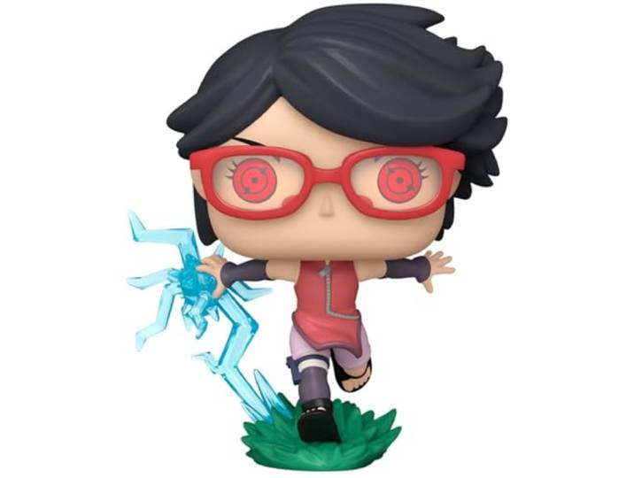 Pop! Animatie: Boruto - Sarada met Sharingan (Glow in The Dark Exclusive)