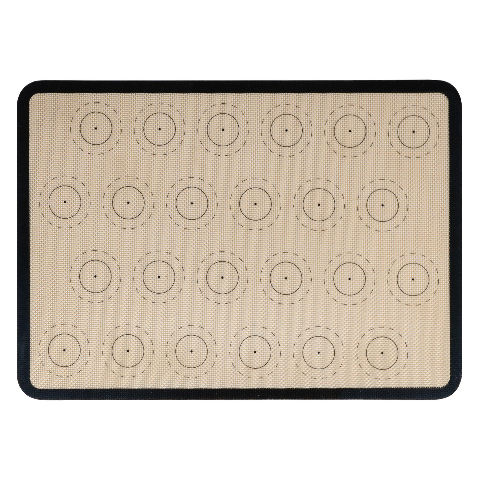 Krumble Siliconen bakmat met 24 cirkels, 29,5 x 42 cm