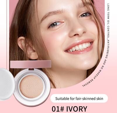 Inspire Daily Merch Long Lasting Moisturizing CC Cream Cushion Foundation Concealer BB Cream For Face Makeup ivory