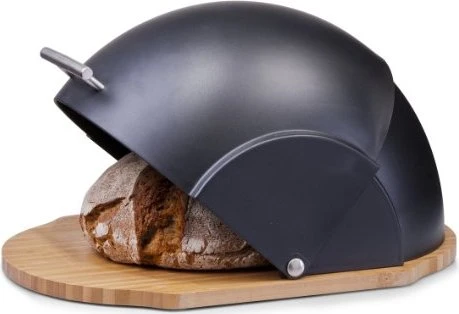 Zeller Brotkasten schwarz, braun