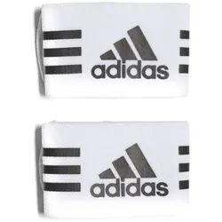 adidas Stutzenhalter breit - weiß/schwarz