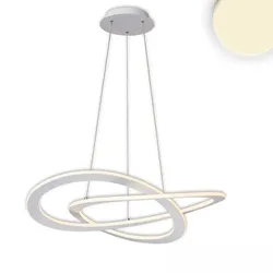 ISOLED LED Hängeleuchte DESIGN 600, rund, 40W, 3000K, IP20, dimmbar, weiß ISO-115654