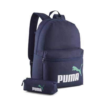Rucksack PUMA "PHASE BACKPACK SET", puma navy, Rucksäcke, Netz, , unifarben, Rucksack, für sportlichen Alltag und vielseitige Aktivitäten