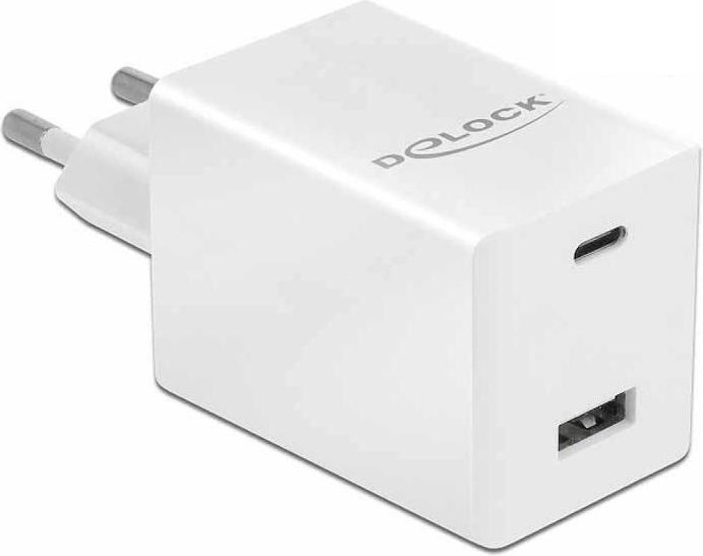 Delock USB-oplader met USB Type-C PD 3.0 en USB Type-A, 48W