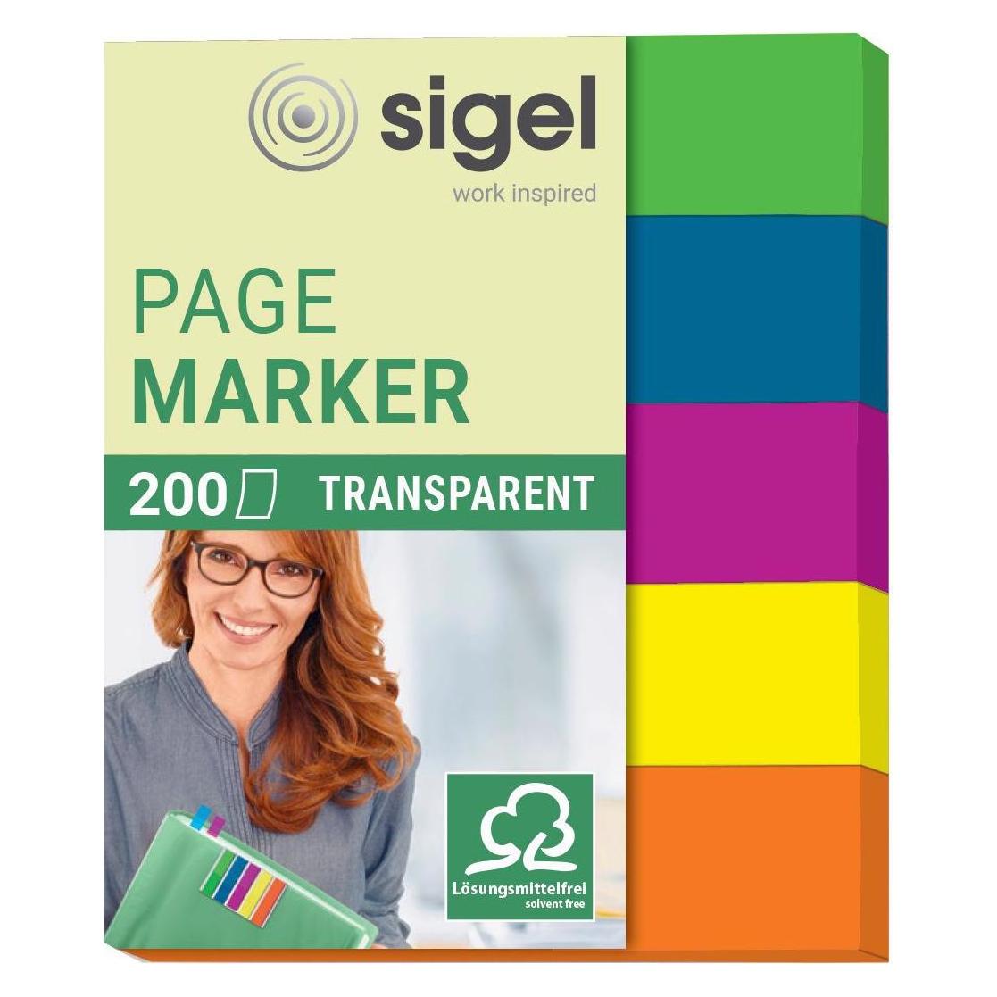 Sigel Haftnotizen Film (50 x 12 mm) (HN615)