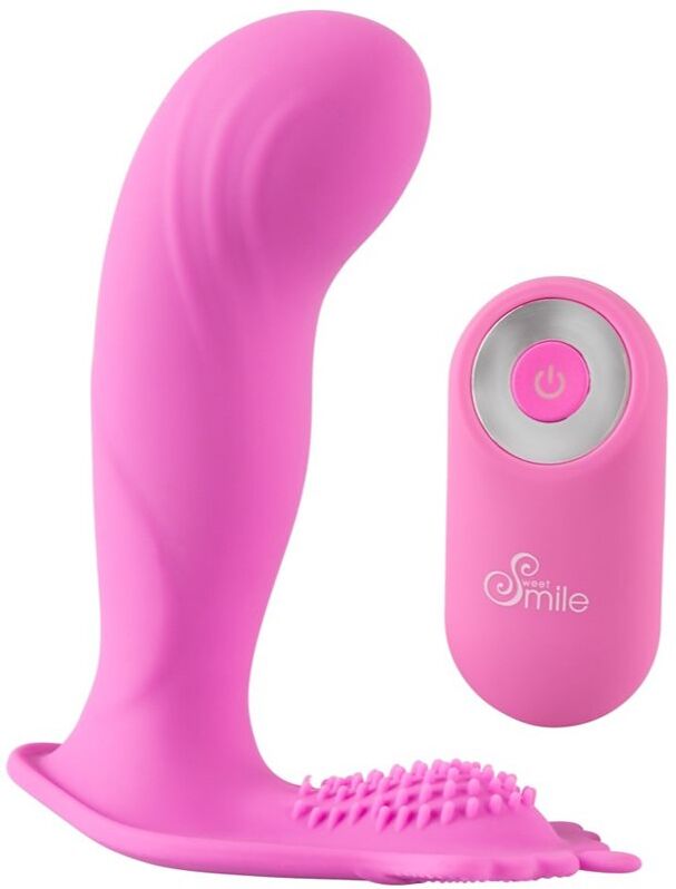 Sweet Smile G-Spot Panty Vibe Vibrator Pink 11,7 cm