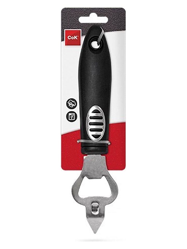 CEGECO Flaschenöffner in Schwarz - (H)19 cm - onesize