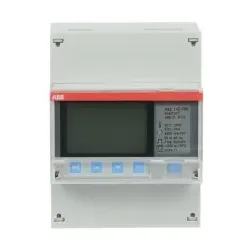 ABB A42112-100 Messwandlerzähler, RS485 „Stahl“, 1 Phase, Wandleranschluss 6A 2CMA170510R1000