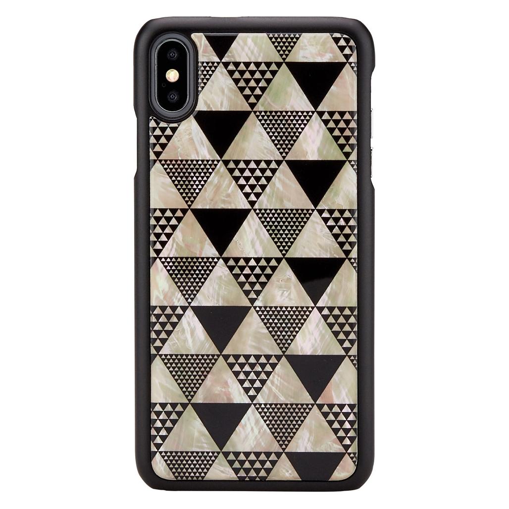Ikins SmartPhone case iPhone XS Max pyramid black (Apple iPhone XS Max) (1000000493)