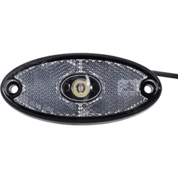 ASPÖCK FLATPOINT II LED Umrissleuchte, weiß, universal