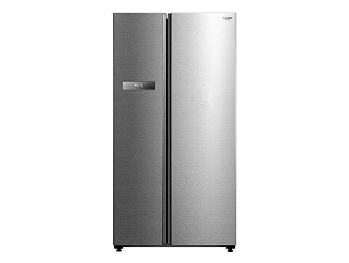 Cecotec Amerikanischer Kühlschrank 2 Türen Bolero CoolMarket SBS 592 Inox, 592 Liter, 177,5 cm Höhe und 91 cm Breite, niedriger Verbrauch, Invertermotor, Nicht-Frost, Ultraschnelles Einfrieren