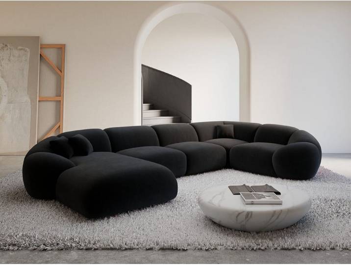 Sofa Dreams Wohnlandschaft Polster Wohnlandschaft Solverde XL U-Form, Wohnlandschaft, U-Form, Moderne Wohnlandschaft in U-Form, 2 Zierkissen inklusive
