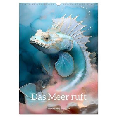 Das Meer ruft (Wandkalender 2027 DIN A3 hoch), CALVENDO Monatskalender