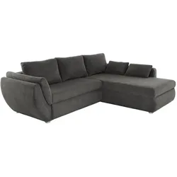 Ecksofa mit Funktion Taifun Cord Grau
