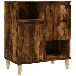 vidaXL Sideboard Räuchereiche 60x35x70 cm Holzwerkstoff