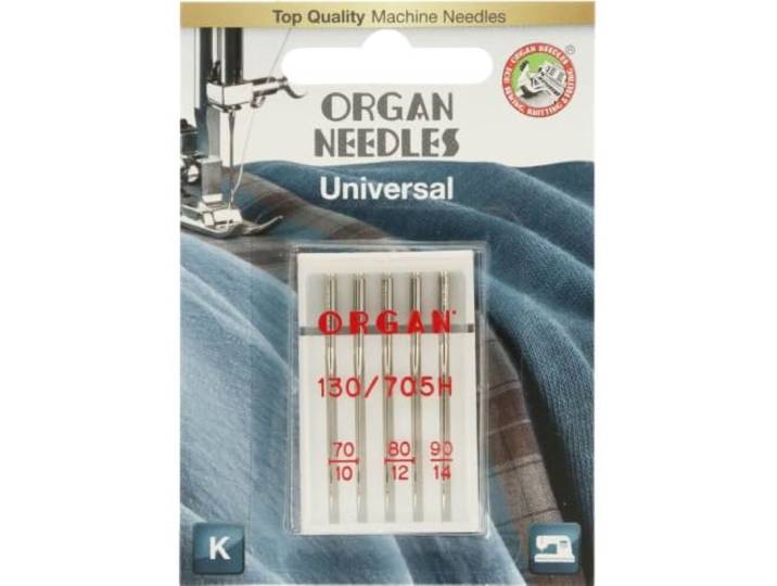 Organ, universele naalden