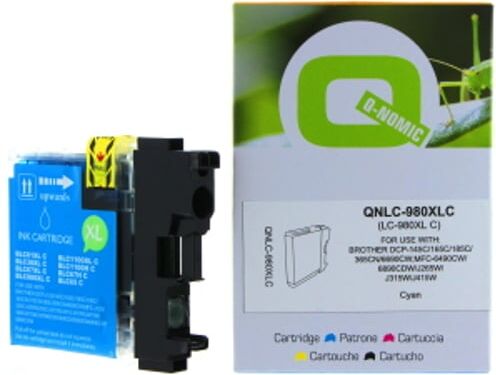 Q-Nomic LC-1100C / LC-980C XL Cartucho de tinta cian