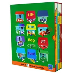 Numberblocks and Alphablocks 5 Book Lift-the-Flap Set, Kinderbücher von Sweet Cherry Publishing
