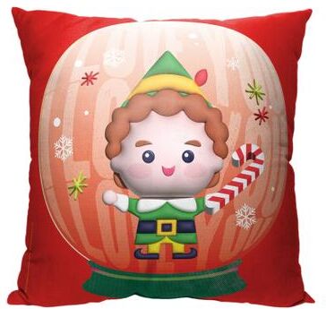 Wb Elf I Love You Snow Globe Printed Throw Pillow by The Northwest in O