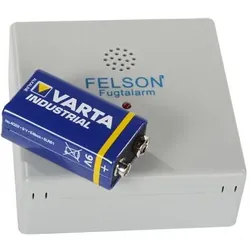 Felson, Sicherung, Falscher Alarm inkl. 9V-Batterie, BxHxT 82x82x35 mm.