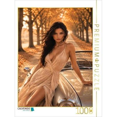 CALVENDO Puzzle Eleganz im goldenen Herbst | 1000 Teile Lege-Größe 64x48cm Foto-Puzzle für glückliche Stunden