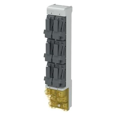 ABB SLD 263 3-pole sikringsafbryderliste DZ til Kabeldon, 2-afgang 63A Diazed, 6 moduler. nul klemme (2CGD000249A1000)
