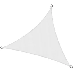 SONNENSEGEL SolVision PS9 360/360/360 cm dreieckig Weiß PE