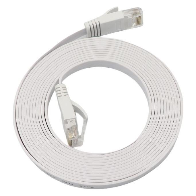 MicroConnect U/UTP CAT6A 1M Weiss Flach (U/UTP, CAT6a, 1 m) (V-UTP6A01W-FLAT-LSZH)