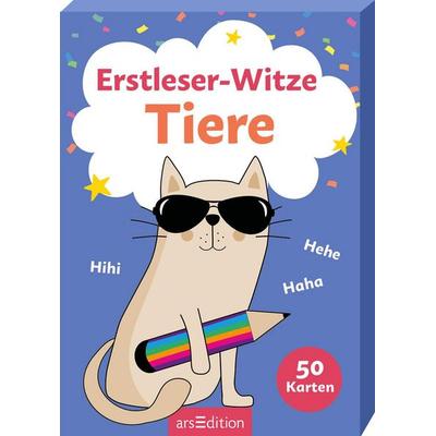 Erstleser-Witze Tiere, Gebundene Ausgabe von Ute Löwenberg, arsedition, 978-3-8458-6799-1
