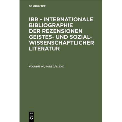 2010, Gebundene Ausgabe von , De Gruyter, 978-3-11-023025-3