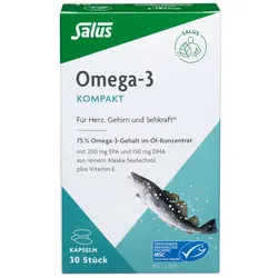 Omega-3 Kompakt aus reinem Alaska-Seelac 30 St