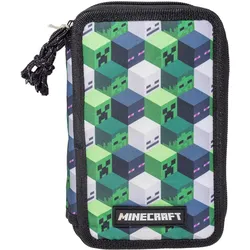 Stor, Etui, - Minecraft Filled Double Decker - Multi-colored