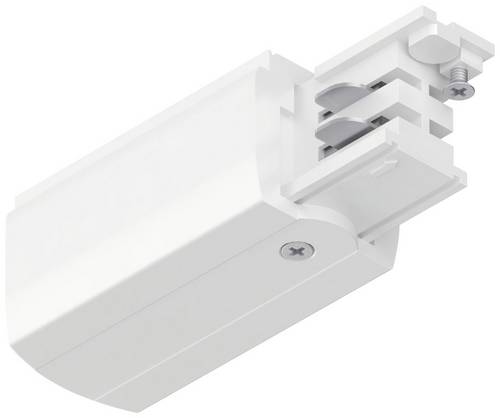 Paulmann 91361 ProRail3 End Feed Hochvolt-Schienensystem-Komponente Endeinspeiser ProRail3 Weiß