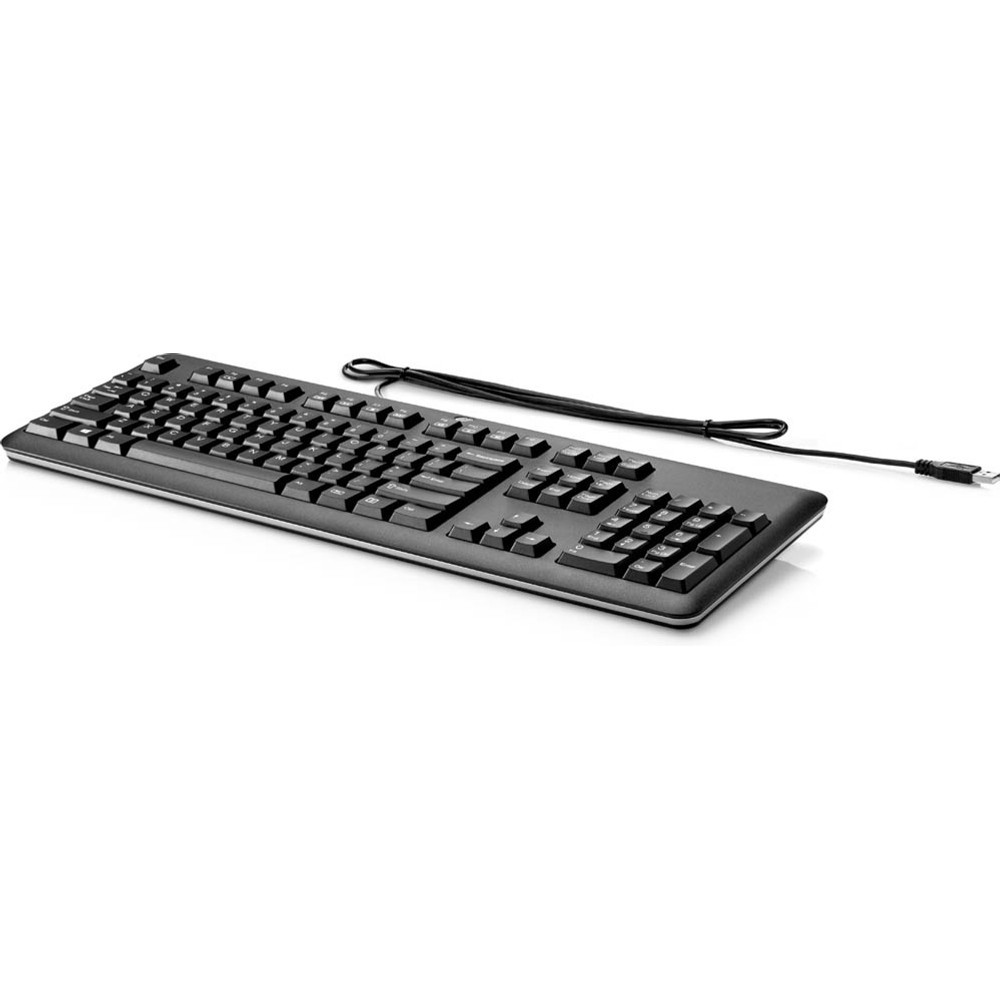 HP USB-toetsenbord voor computer, Volledige grootte, Zwart