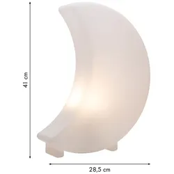 8 seasons design Solar LED-Dekoleuchte Shining Moon 40 cm