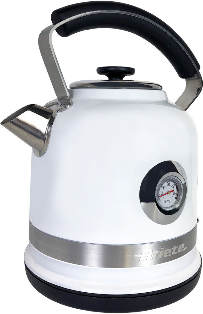 Ariete Moderna 1.7L Stainless Steel Electric Kettle White 1.7L